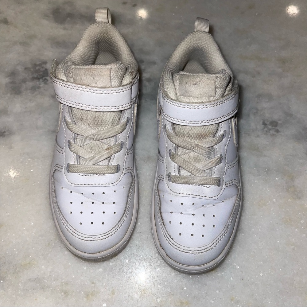 Nike Court Borough Low 2 White Tennis Shoes Size 10